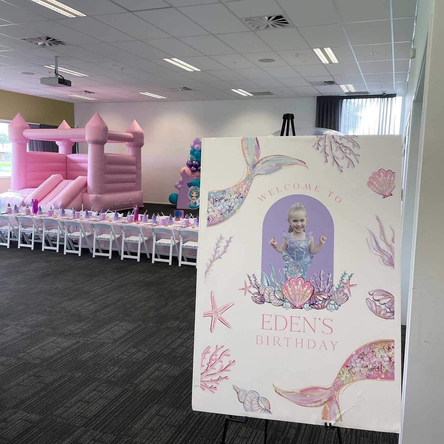 Welcome Sign & Milestone Board