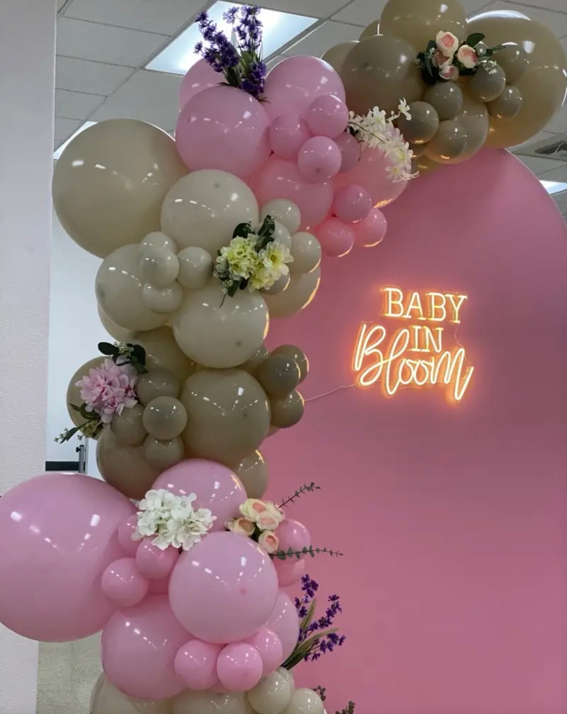 “BABY IN BLOOM” Neon