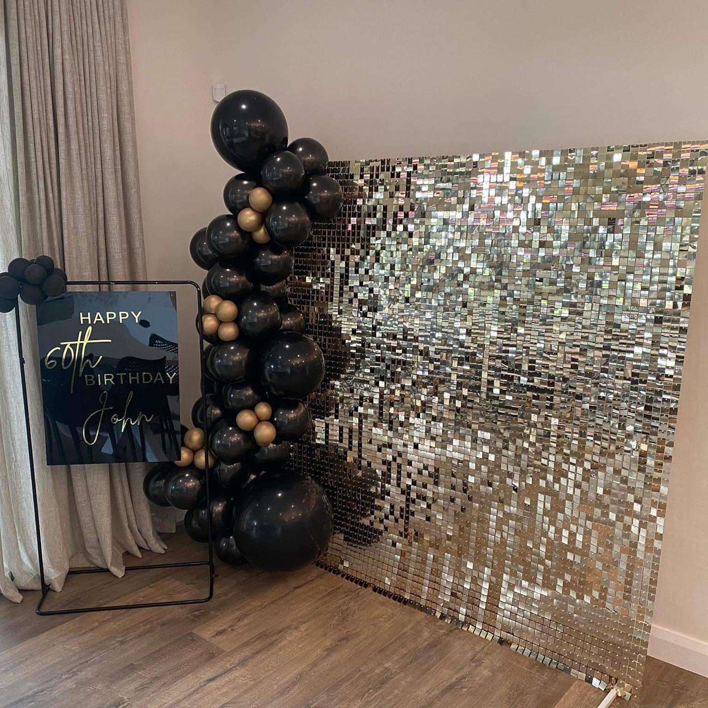 GOLD Shimmer Wall