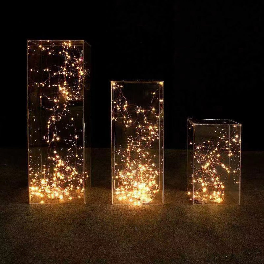 Clear Plinths