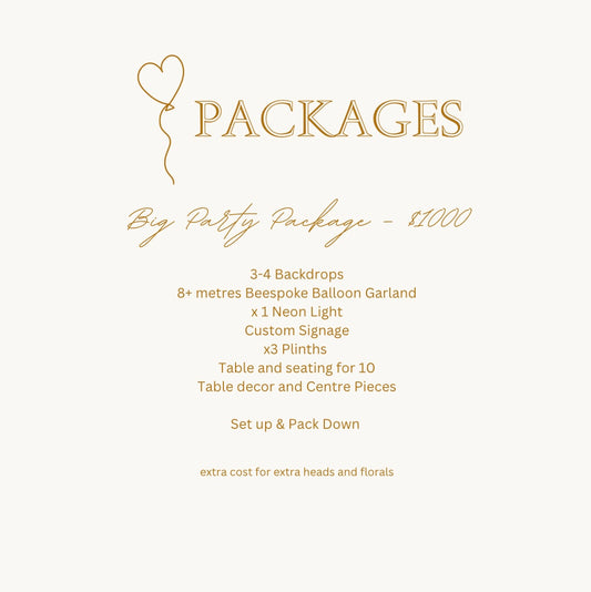 Big Party Package