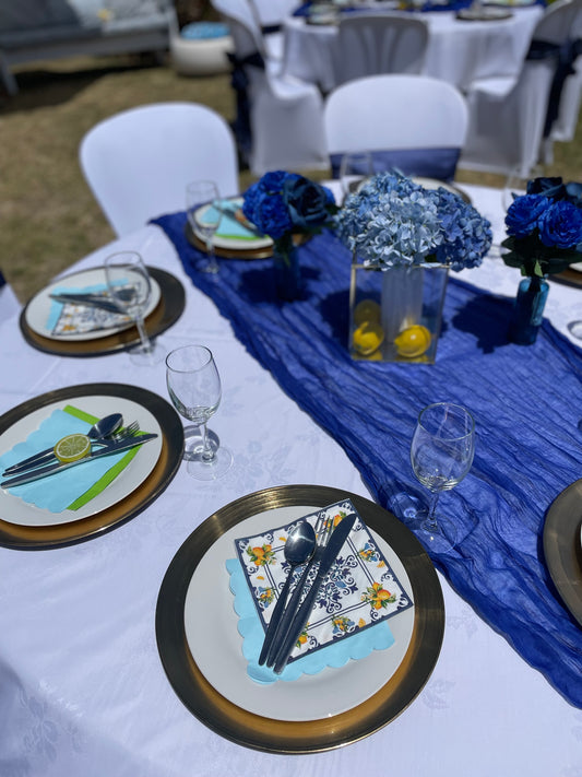 Cheese Cloth Table runners