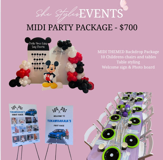 MIDI PARTY PACKAGE